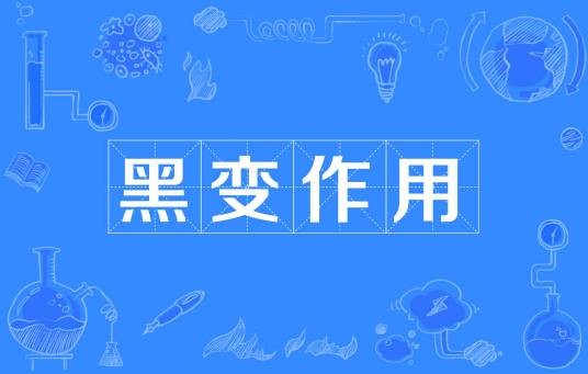 黑变作用