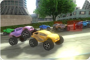 3D硬石赛车2