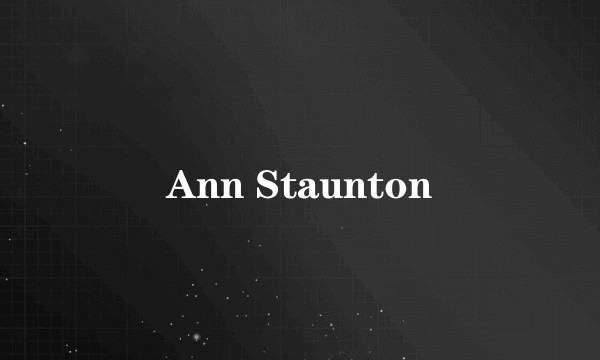 Ann Staunton