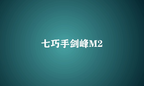 七巧手剑峰M2