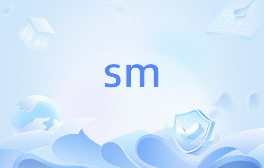 sm(网络流行语)