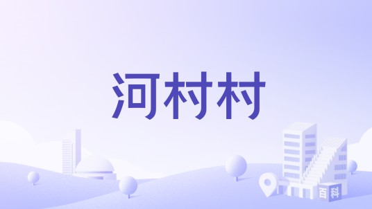 河村村（广东省肇庆市德庆县永丰镇下辖村）