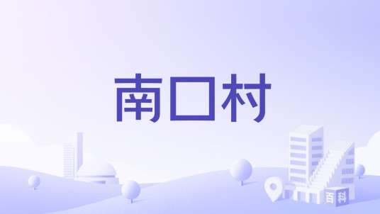 南口村（河北省邢台市信都区下辖行政村）