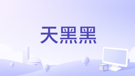 天黑黑（戴辰芮、戴辰茗演唱的歌曲）