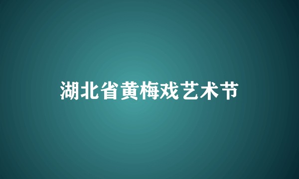 湖北省黄梅戏艺术节