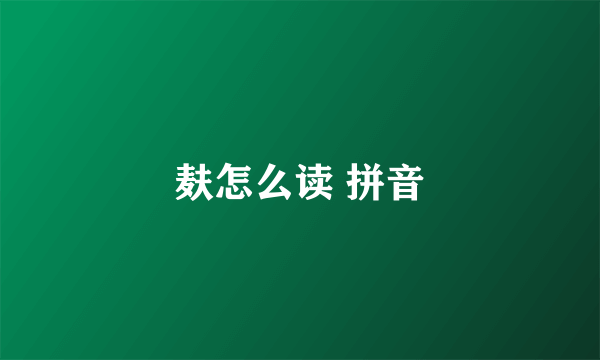 麸怎么读 拼音