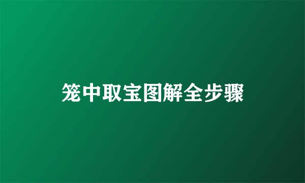 笼中取宝图解全步骤