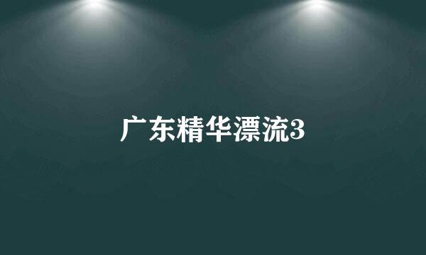 广东精华漂流3