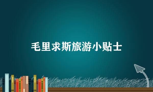 毛里求斯旅游小贴士