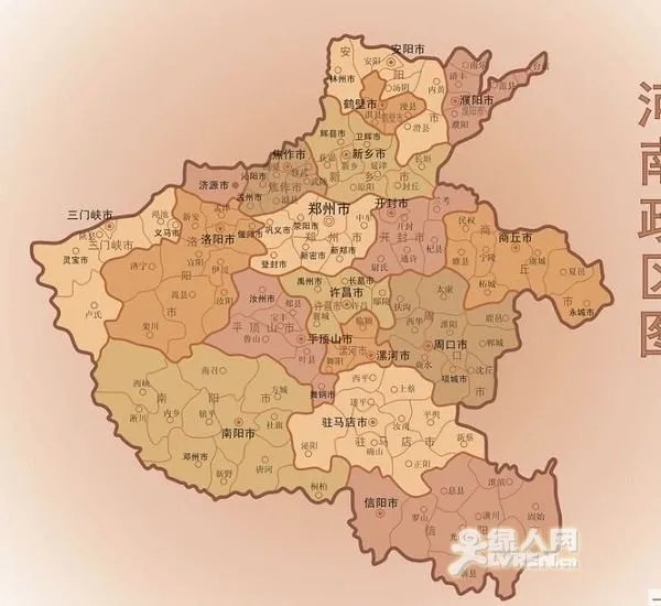 河南地图