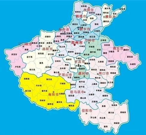 河南地图