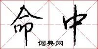 命中