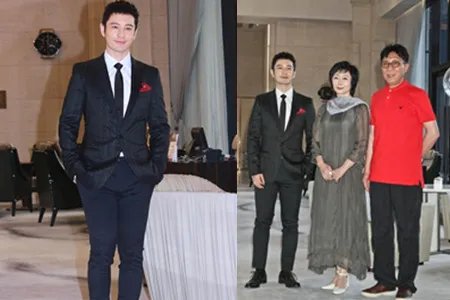 黄晓明盼二胎生女 但还是要看老婆baby意思