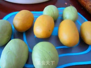 彩色馒头