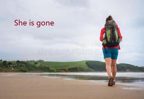 She is gone.请问是什么时态?谢谢。
