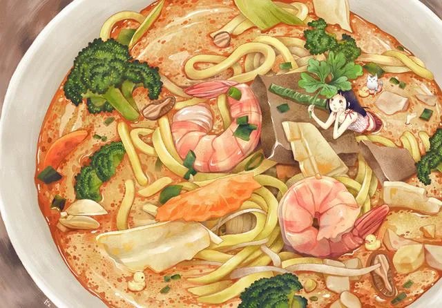 你私藏了哪些美食类电脑壁纸愿意分享?