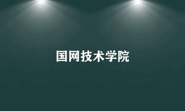 国网技术学院
