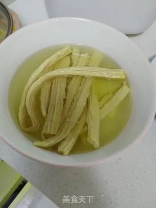 凉拌腐竹