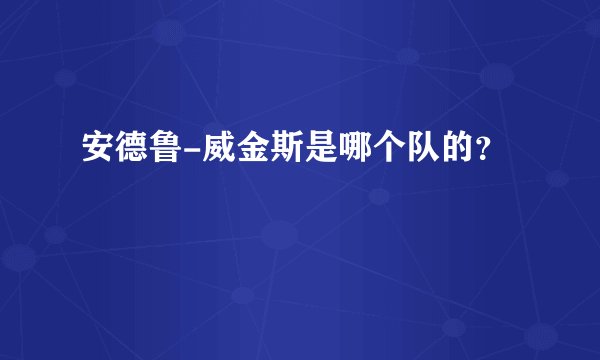 安德鲁-威金斯是哪个队的？