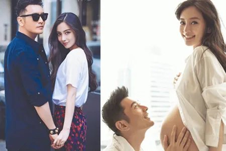 黄晓明盼二胎生女 但还是要看老婆baby意思