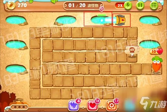 《保卫萝卜2》第80关怎么过 第80关速通图文教程攻略