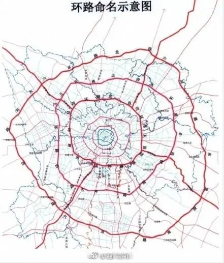 成都五环路详细走向公示 主车道为双向六车道