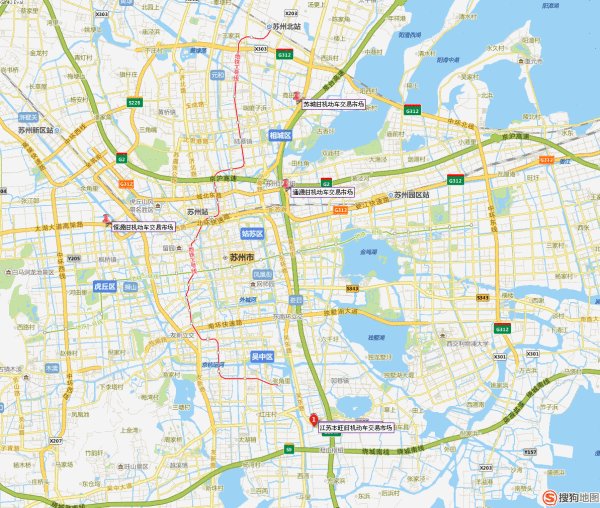 苏州二手车交易市场有几个?具体位置在那里?