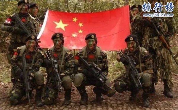 中国十大特种部队排名,雪豹突击队上榜,第三最为隐秘