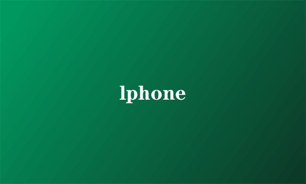 lphone