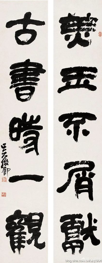 吴昌硕的书法特点有哪些?