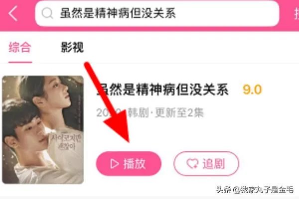 韩剧虽然是精神病但没关系在线观看方法?