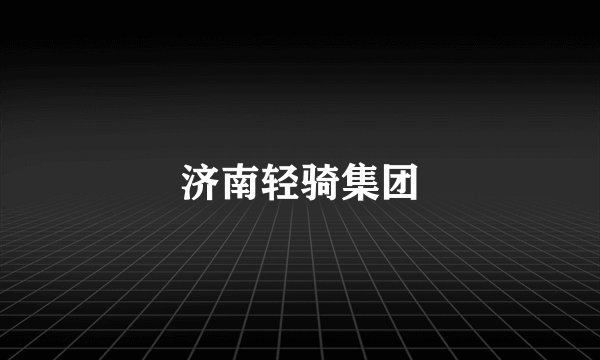 济南轻骑集团