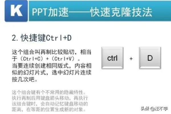 专业PPT制作必须学会的快速复制技巧？