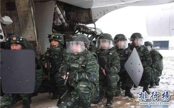 中国十大特种部队排名,雪豹突击队上榜,第三最为隐秘