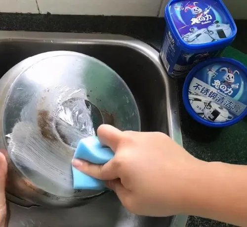 不锈钢清洁膏怎么使用