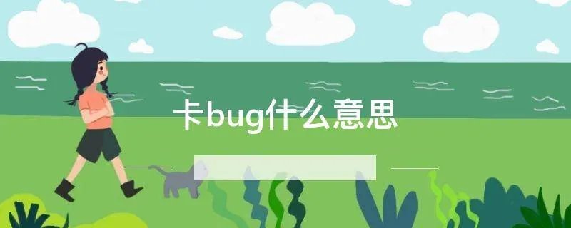 卡bug什么意思