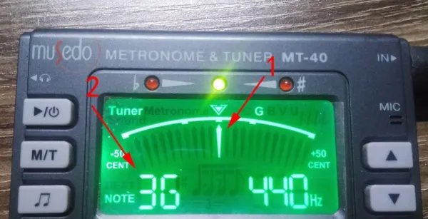 吉他调音器怎么用?