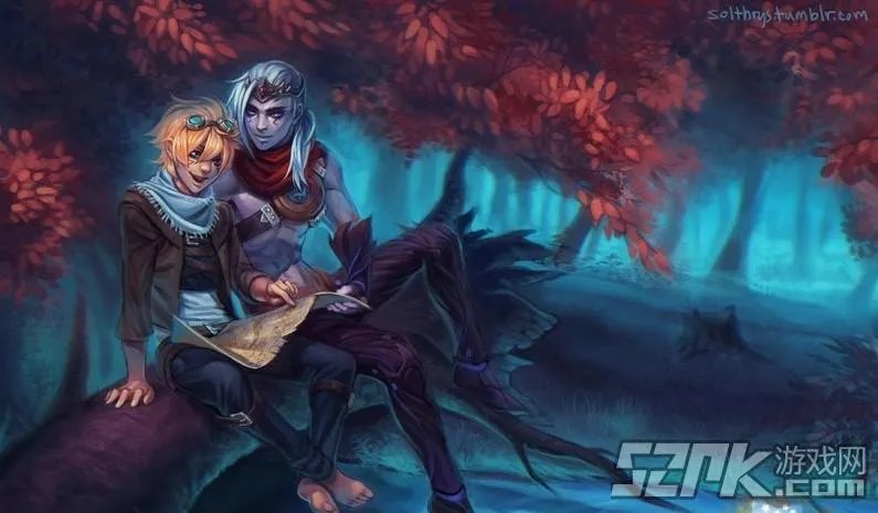 基情四射的福利图！揭秘LOL英雄基情