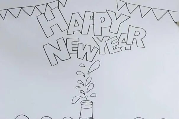 黑白手抄报 最漂亮的纯黑白手抄报