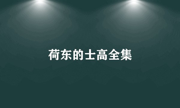 荷东的士高全集