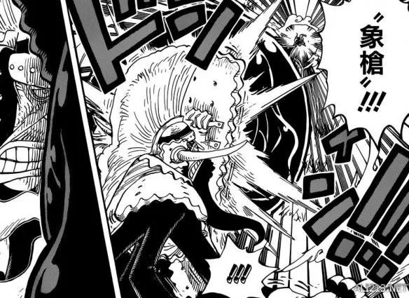 《海贼王》漫画第837话 克力架做出这辈子最后悔的事