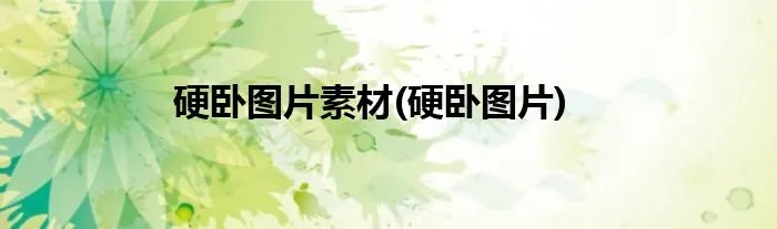 硬卧图片素材(硬卧图片)