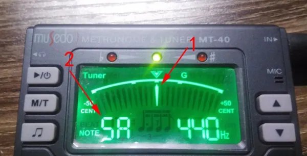 吉他调音器怎么用?