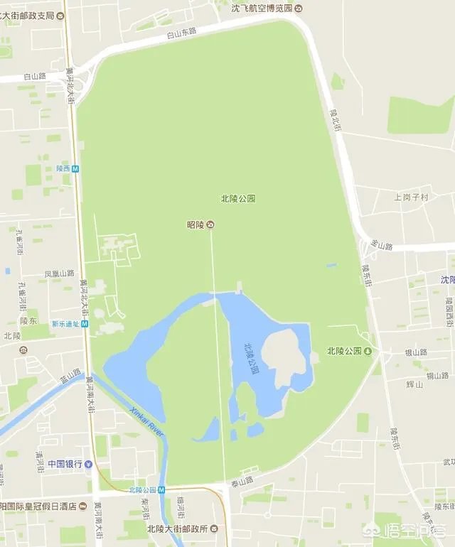 沈阳的北陵到底有多大,是否有还没有对外开放的区域?
