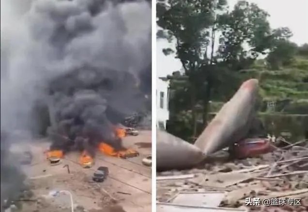 浙江温岭油罐车突发爆炸,汽车被炸飞4层楼高,怎么回事?