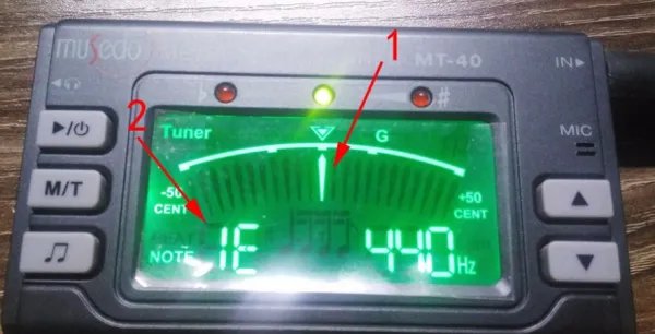 吉他调音器怎么用?