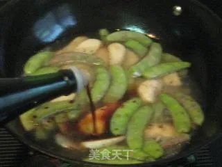香沙芋烧扁豆