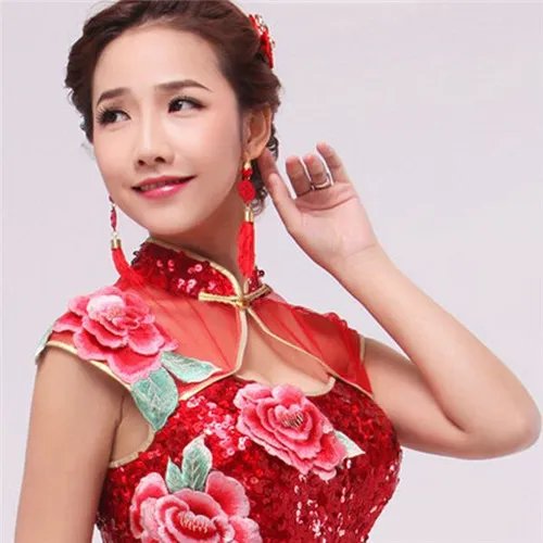 新娘旗袍发型图片2017  新娘旗袍发型怎么做好看