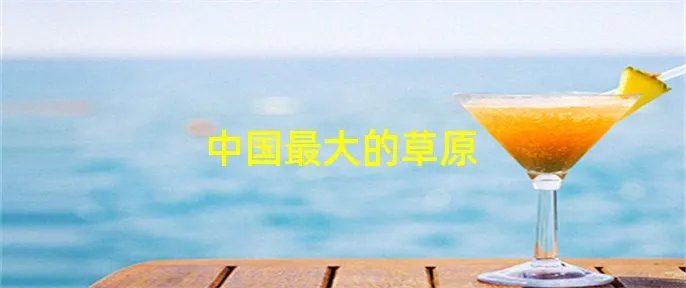 中国最大的草原
