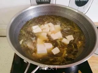 雪里红炖豆腐